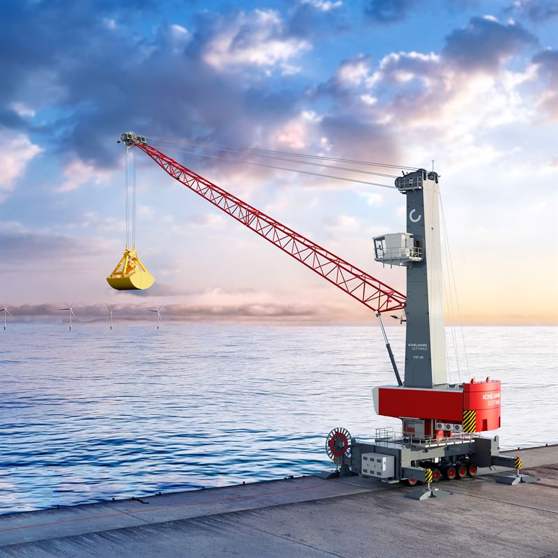 Mobile Harbour Crane